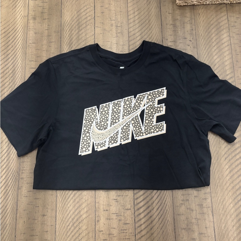 Nike Black Tee with Graphic Detail